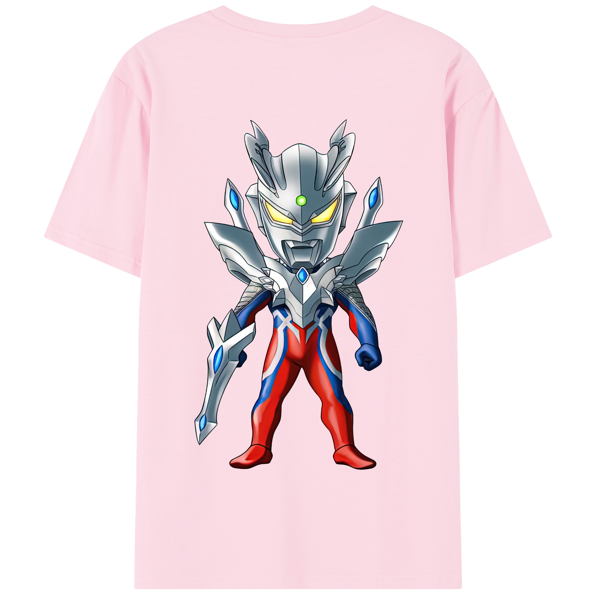 （画像用） ウルトラマン Ultraman 綿100％半袖Tシャツ（背面プリント）