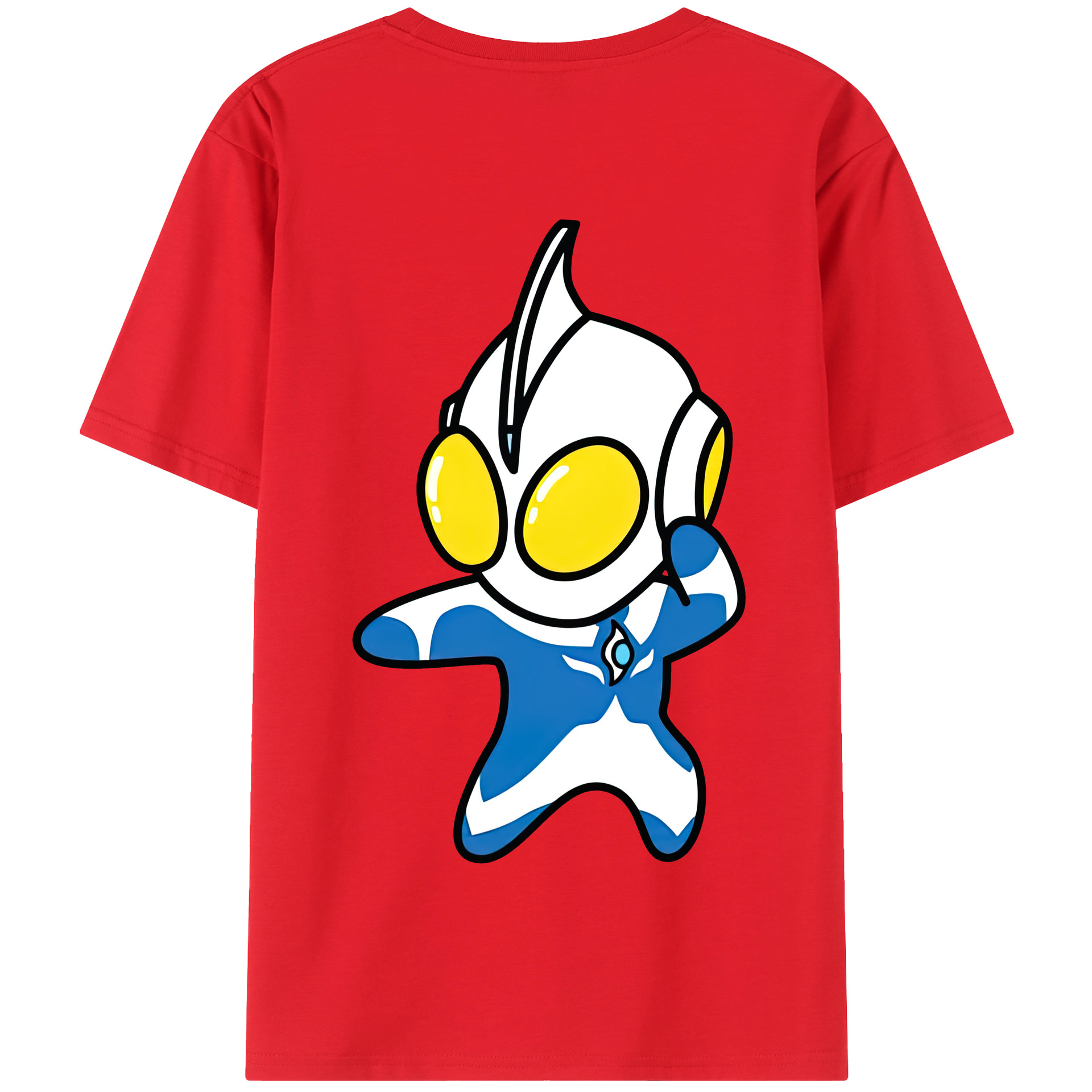 （画像用） ウルトラマン Ultraman 綿100％半袖Tシャツ（背面プリント）