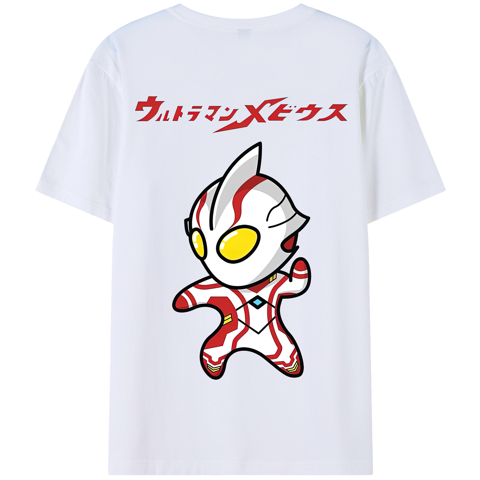 （画像用） ウルトラマン Ultraman 綿100％半袖Tシャツ（背面プリント）