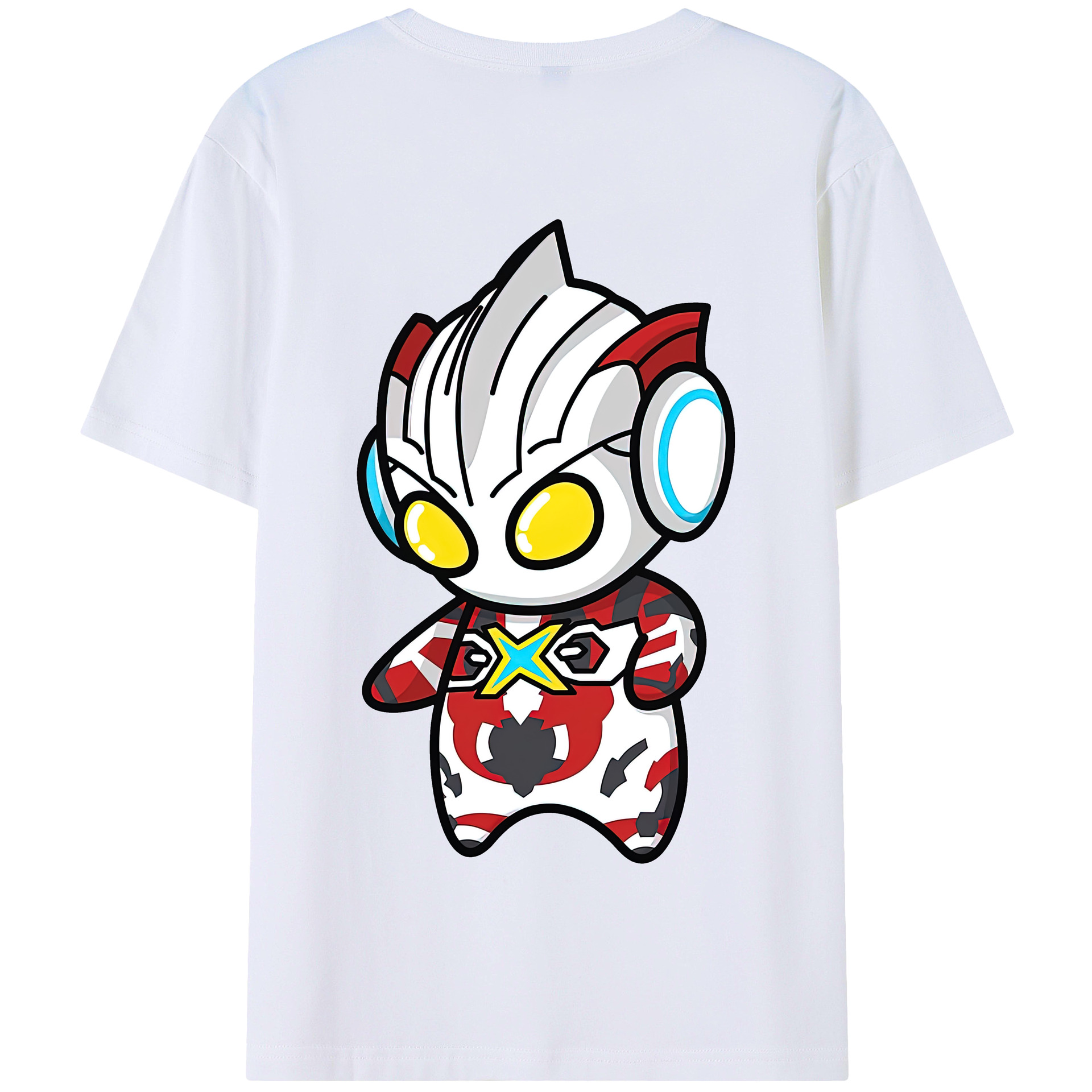 （画像用） ウルトラマン Ultraman 綿100％半袖Tシャツ（背面プリント）