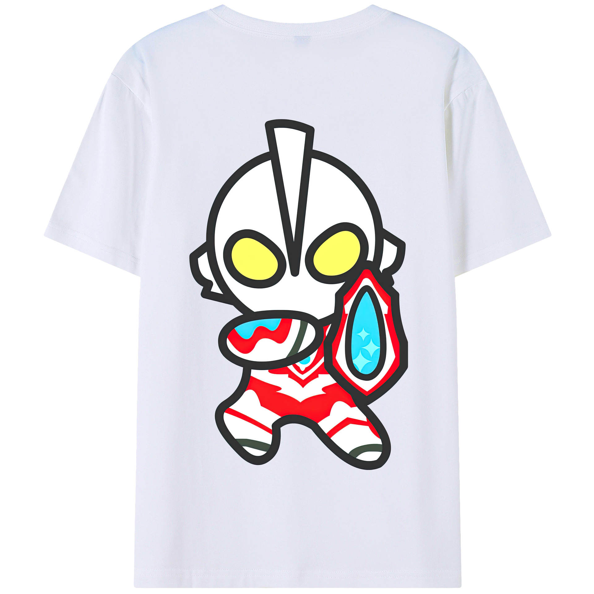 （画像用） ウルトラマン Ultraman 綿100％半袖Tシャツ（背面プリント）