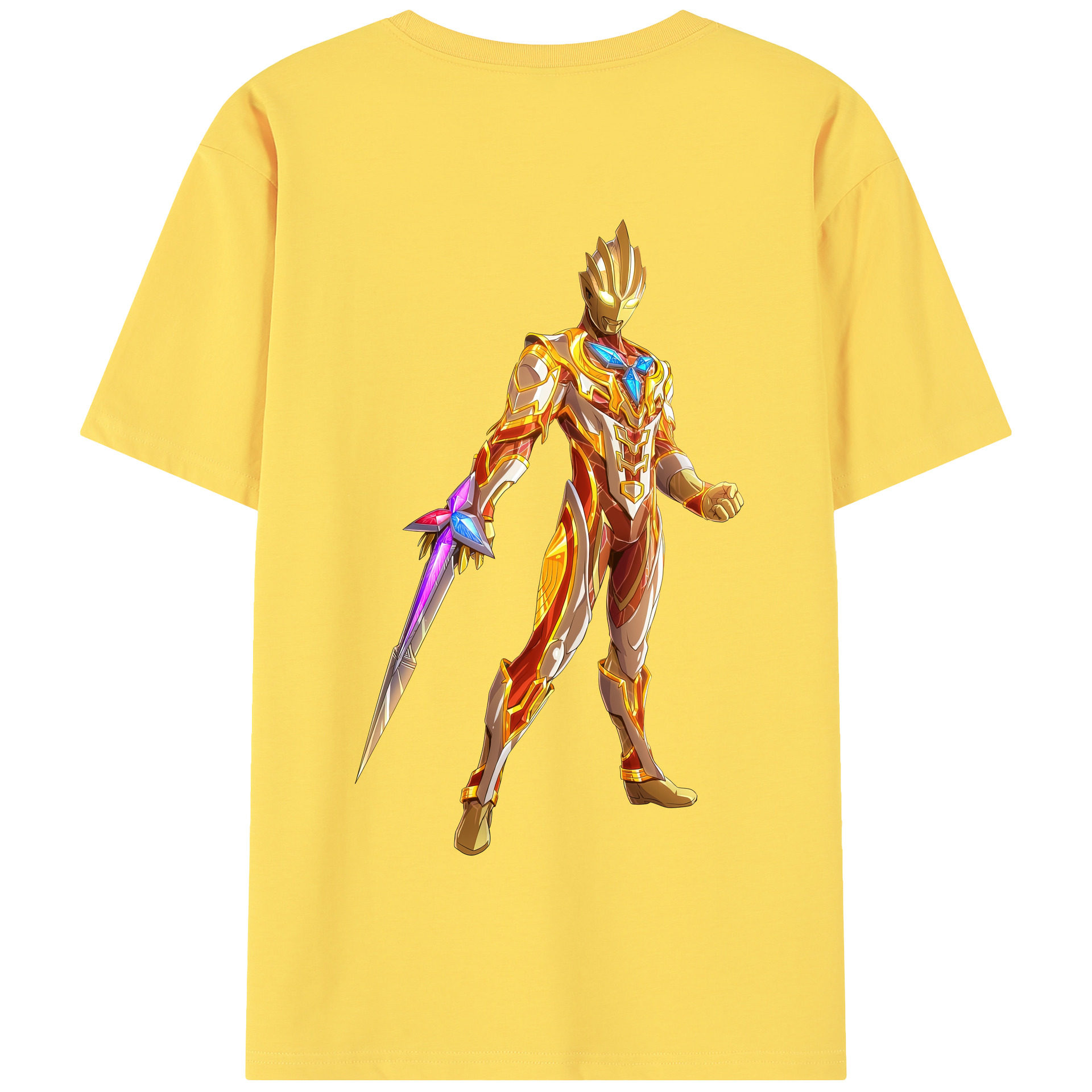 （画像用） ウルトラマン Ultraman 綿100％半袖Tシャツ（背面プリント）