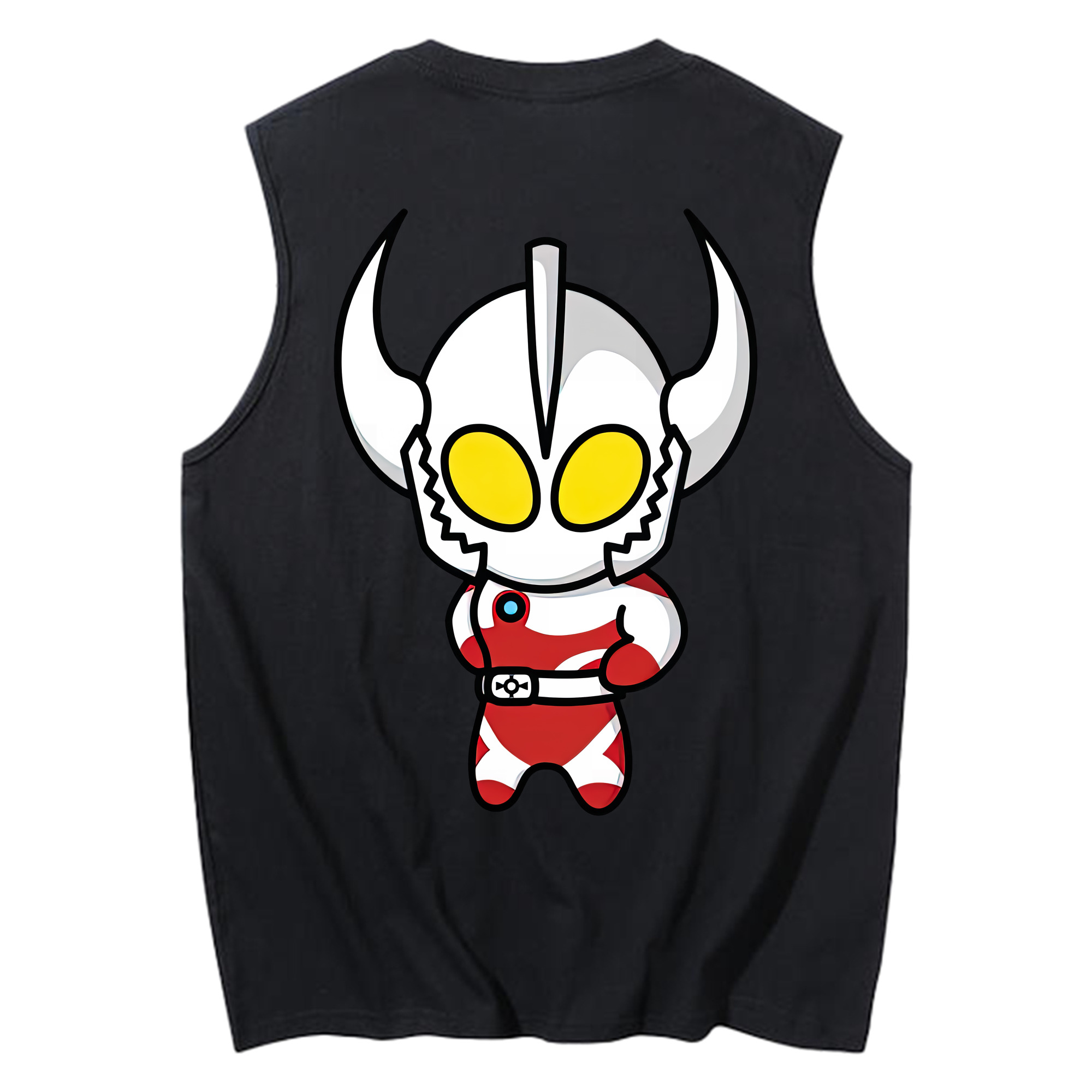 ウルトラマン Ultraman コットン100％タンクトップ（背面プリント）
