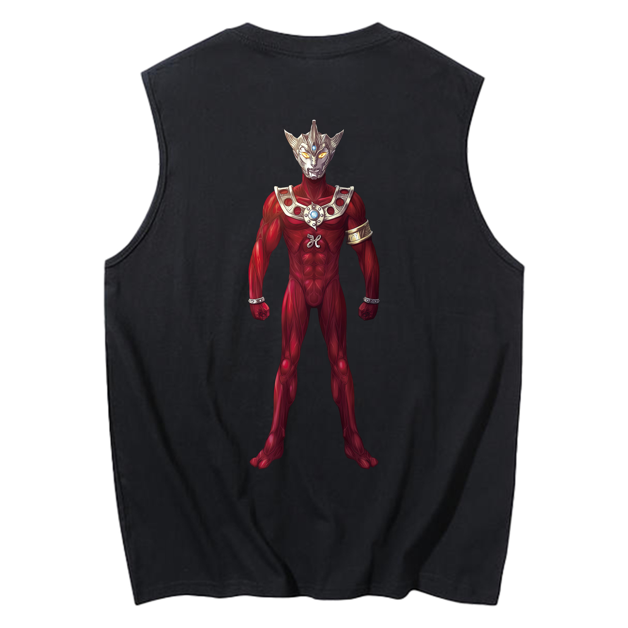ウルトラマン Ultraman コットン100％タンクトップ（背面プリント）