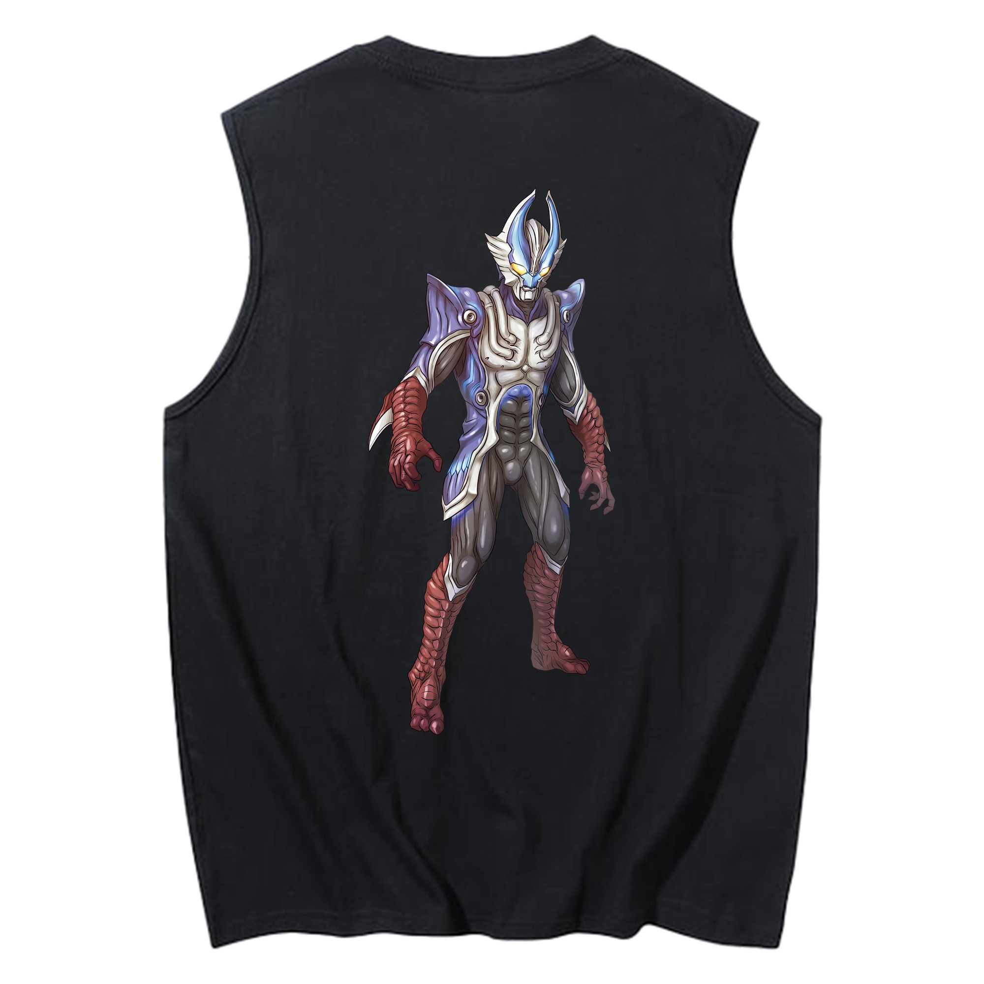ウルトラマン Ultraman コットン100％タンクトップ（背面プリント）