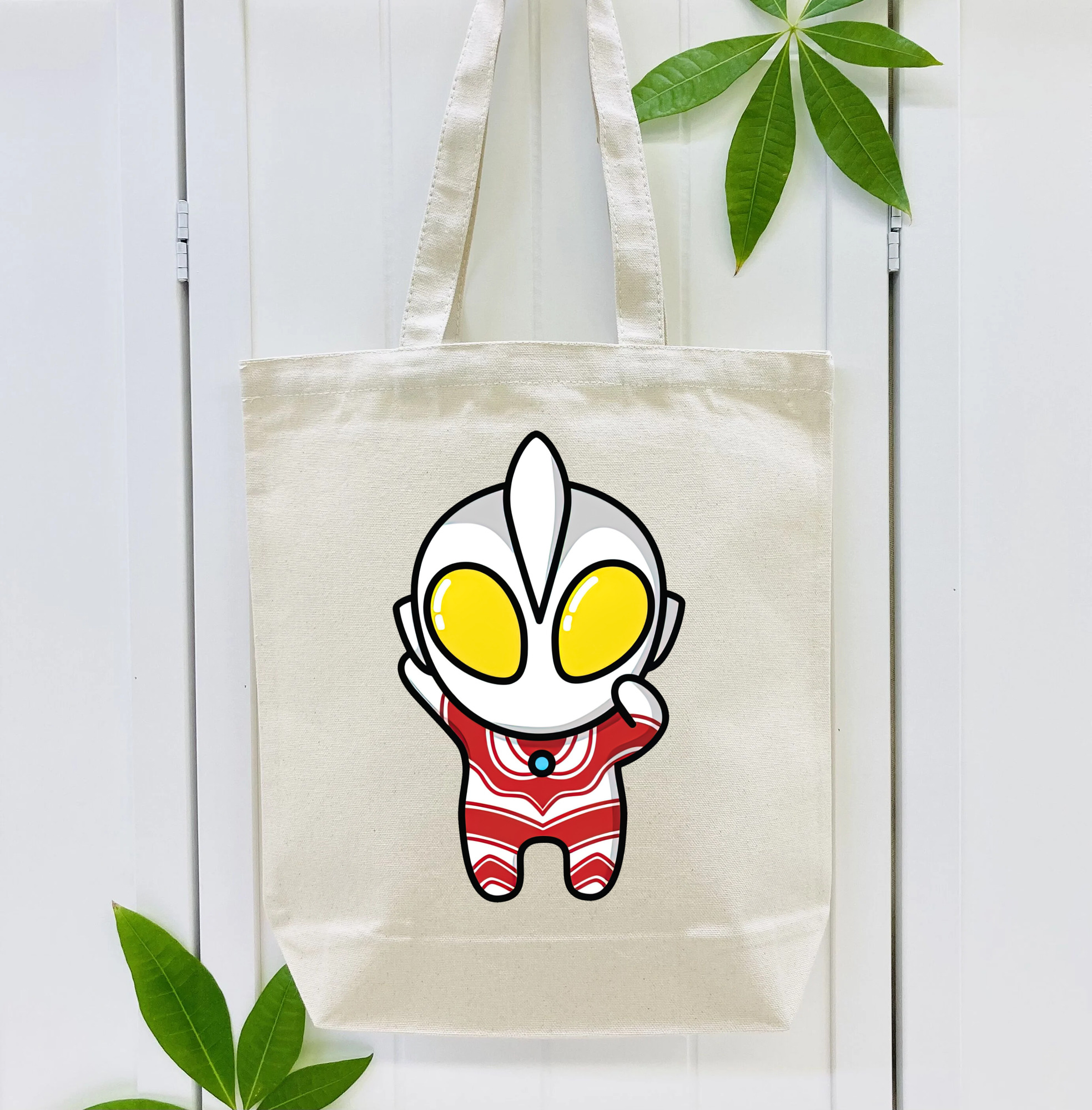 ウルトラマン Ultraman 縦型キャンバス生地手提げバッグ　トートバッグ