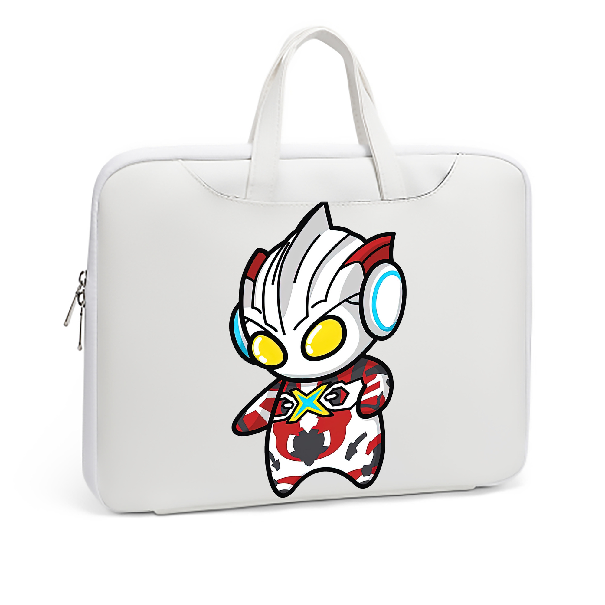 （画像用） ウルトラマン Ultraman レザーラップトップバッグ　ノートパソコンケース